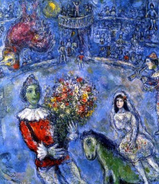  ga - offrir des fleurs contemporain Marc Chagall